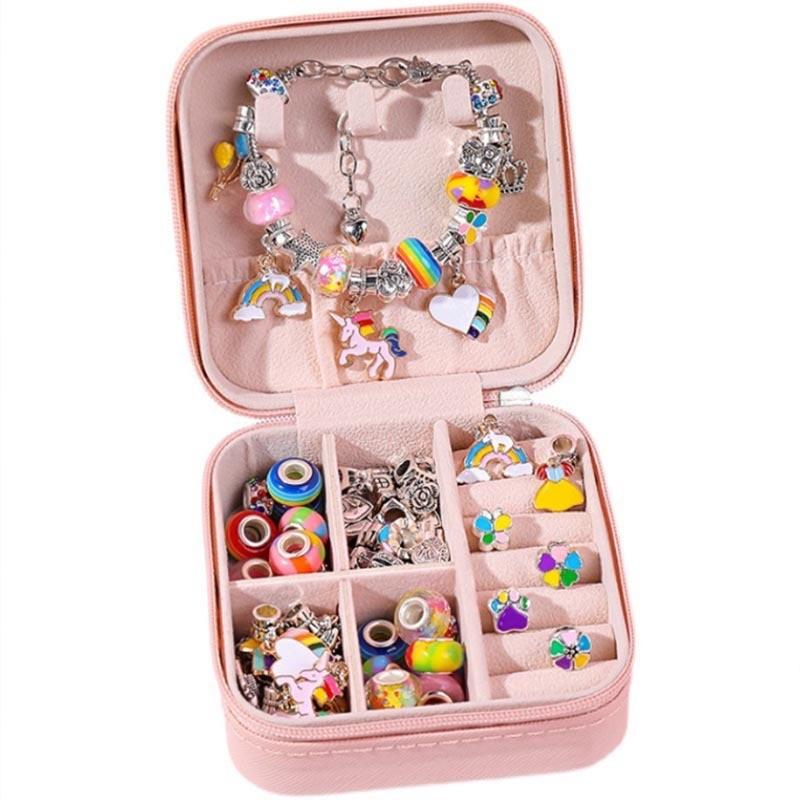 Pulseiras com Berloques Infantil Happy Child - Conjunto Completo com 67 Itens! - Purità Joias